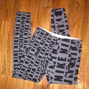 Nike Pants - Nike Logo Leggings, M Nike Pants - Nike Logo Leggings, M
